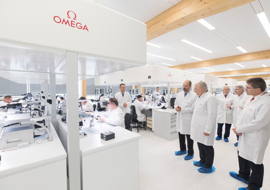 omega watch factory
