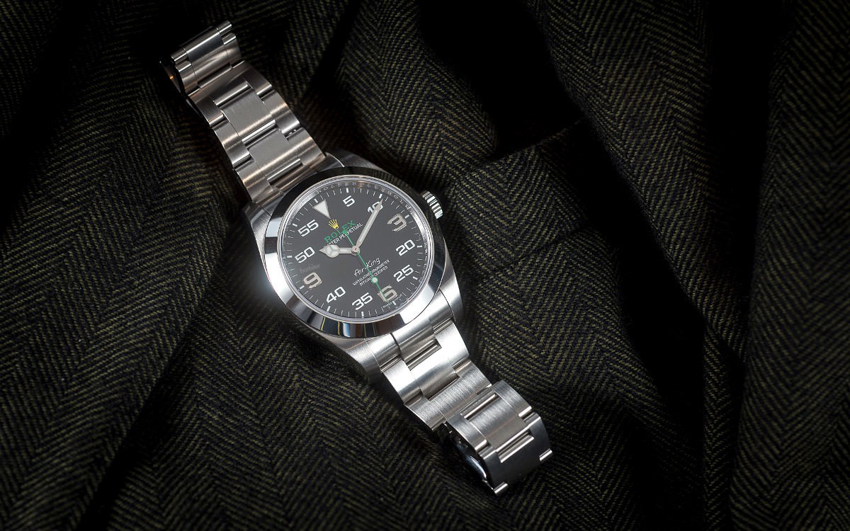 rolex oyster perpetual air king price