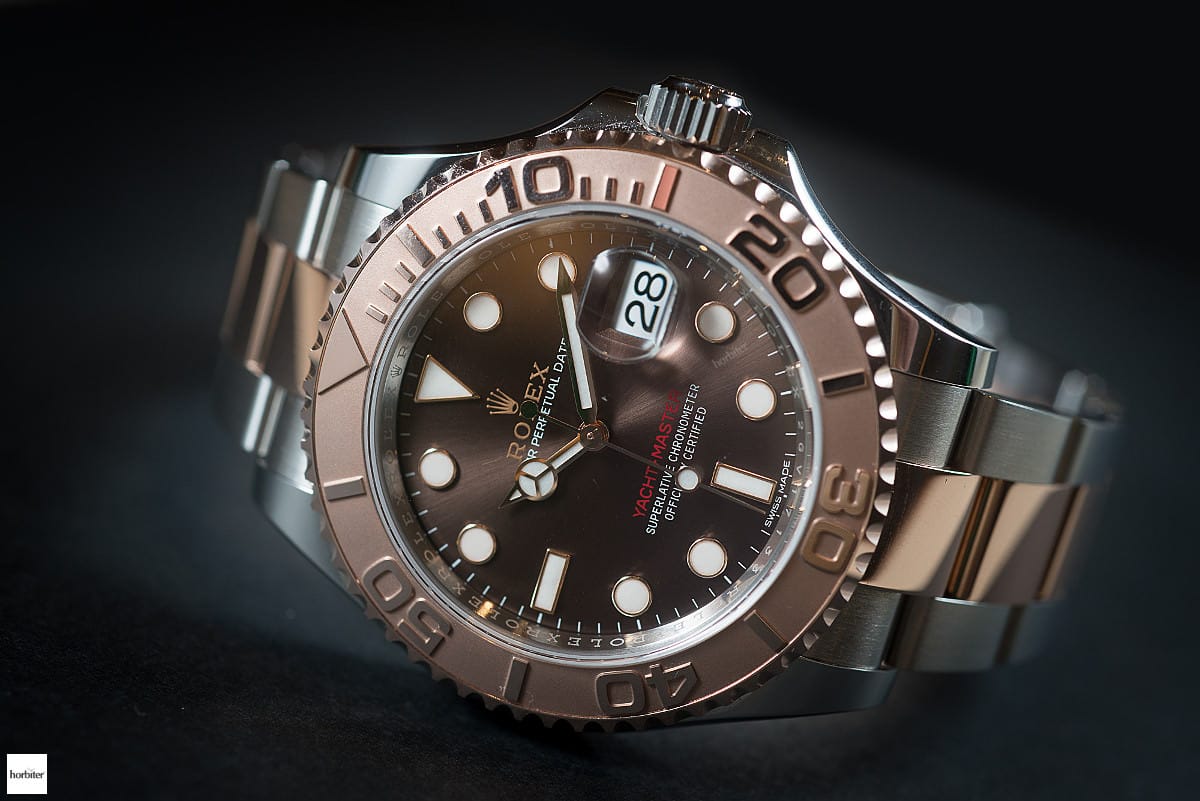 Rolex Yacht-Master 40mm 116621 Two Tone Everose Steel Chocolate Dial ...