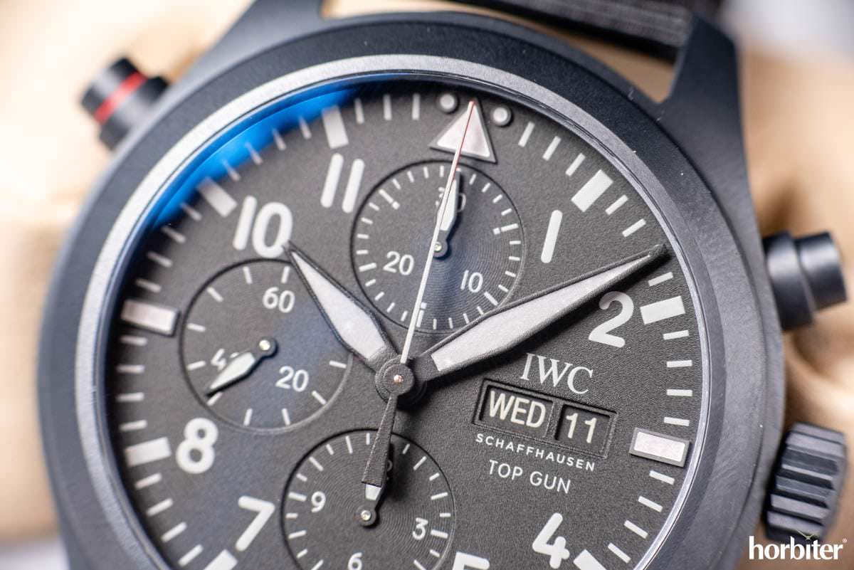 IWC Pilot's Watch Double Chronograph Top Gun Ceratanium™