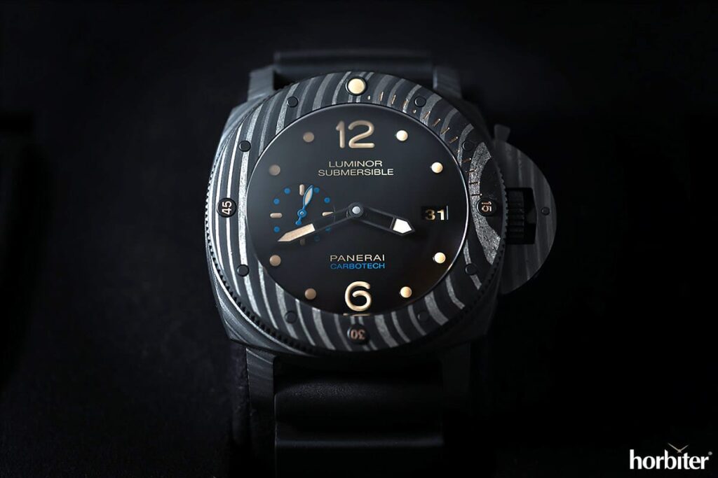 The Panerai Luminor Submersible 1950 Carbotech watch hands-on