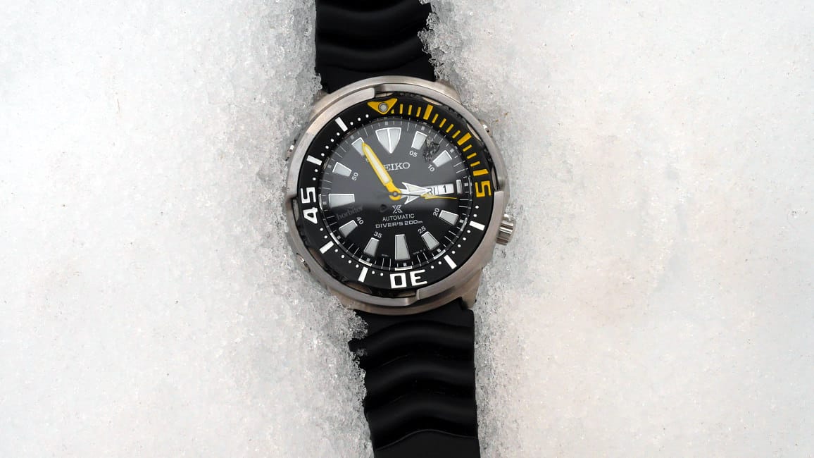 Seiko SRP639K1 Yellow Fin Baby Tuna Automatic Diver's Watch, Men's ...