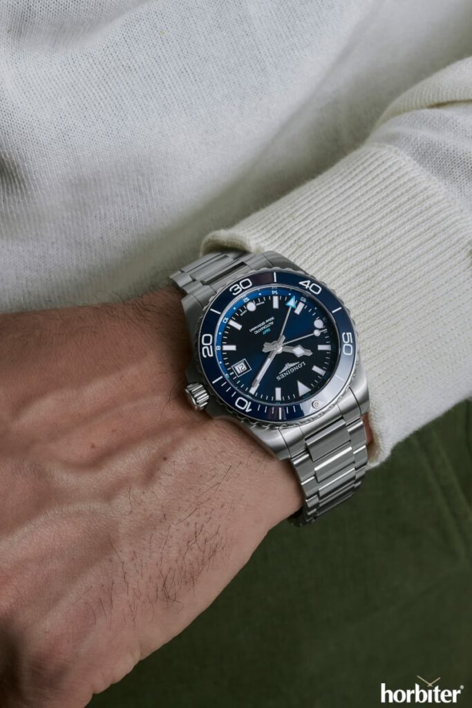The Longines HydroConquest GMT watches hands-on